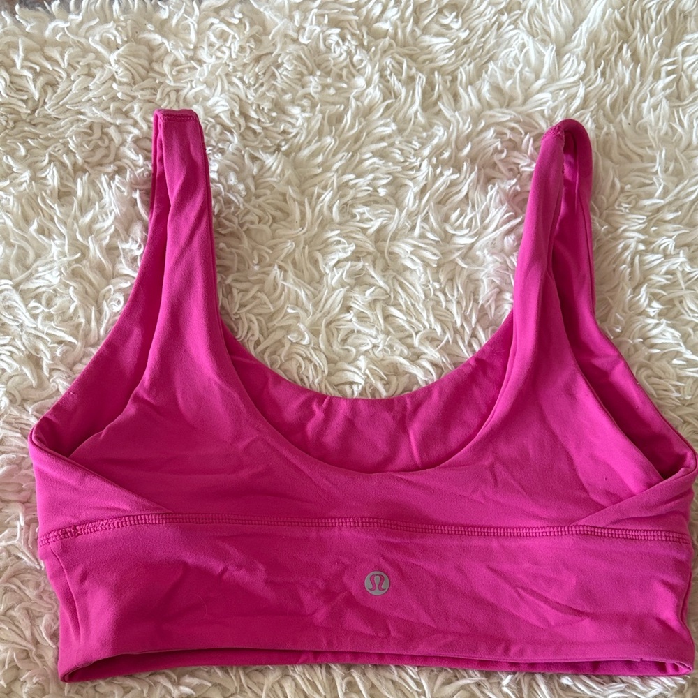 lululemon athletica Vibrant Pink Sports Bra